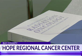 WMBB Story about Dr. Murshed's Radiation Oncology book